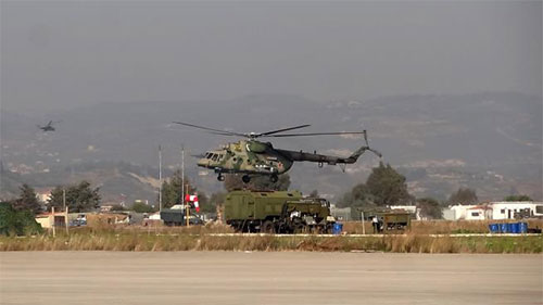 Derriban cinco drones cerca de la base rusa de Hmeymim en Siria